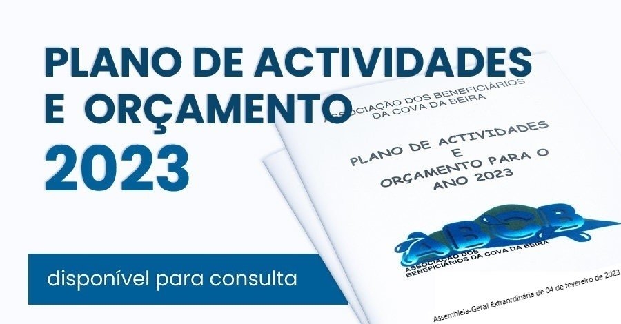 Plano de Atividades e Orçamento 2023
