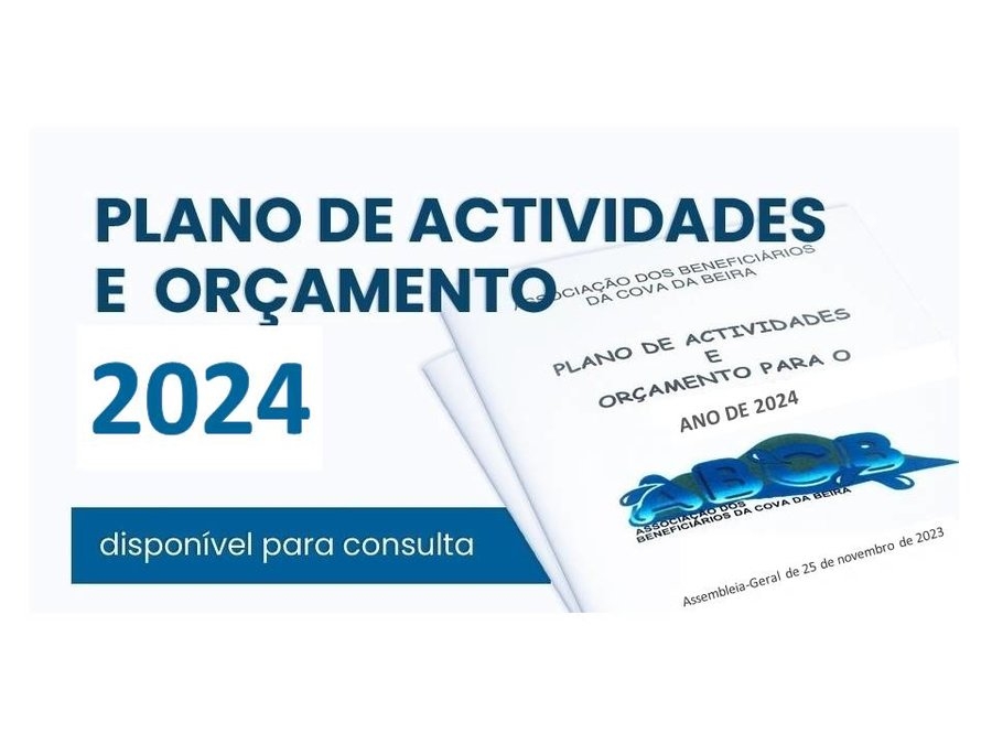Plano de Atividades e Oramento 2024