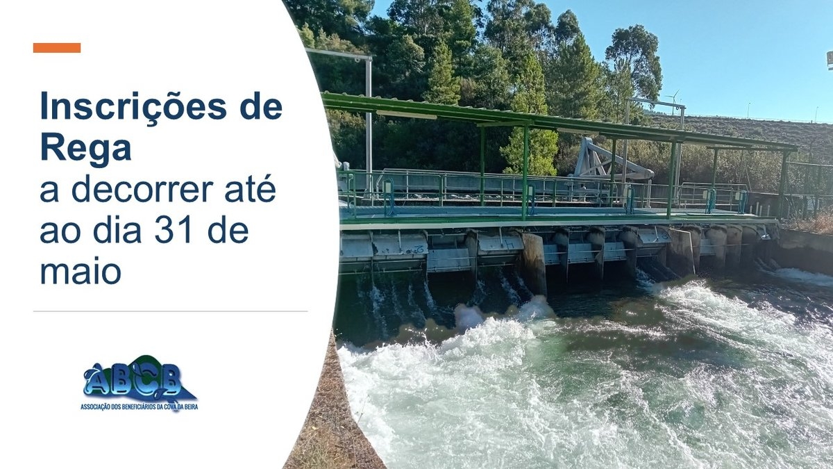 Inscri��o para a Campanha de Rega de 2026